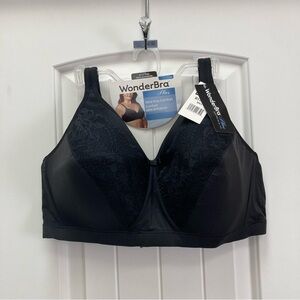 Wonder Bra Plus Size DDD42 Black - Wire Free Comfort